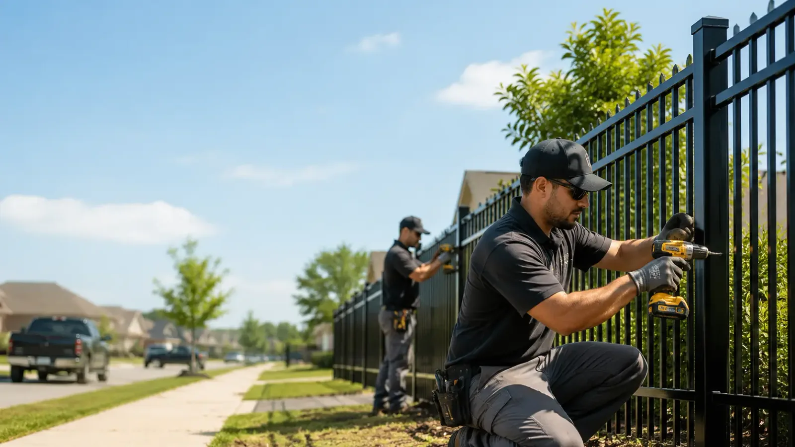 Metal Fence Installation in Hamburg, MN